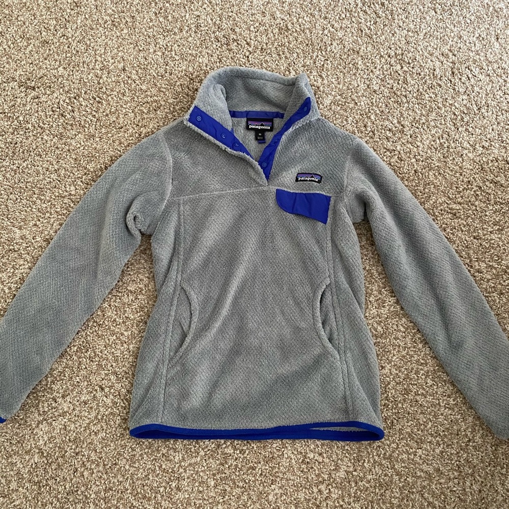 Grey Patagonia Pullover